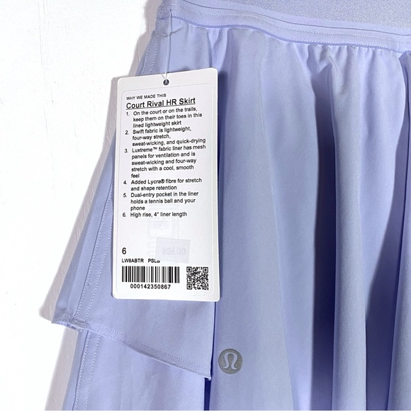 Lululemon Court Rival HR Skirt - Picture 3 of 4